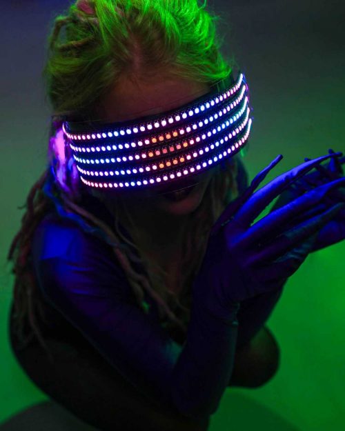 LED Screen Logo Glasses Line Model